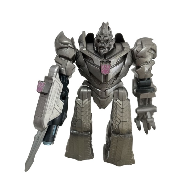 2009 Megatron Talking Light Up Action Figure Toy Transformers Revenge of Fallen - Picture 6 of 9